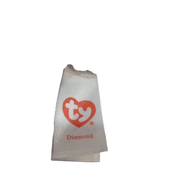 Ty Flippables Unicorn Diamond EUC 10 Inches Tall White Pink Sequins - Picture 9 of 12